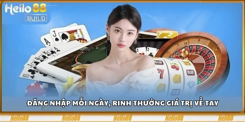 Đăng Nhập Tài Khoản Cực Dễ - Thao Tác Ai Cũng Làm Được 3 Đăng nhập mỗi ngày, rinh thưởng giá trị về tay