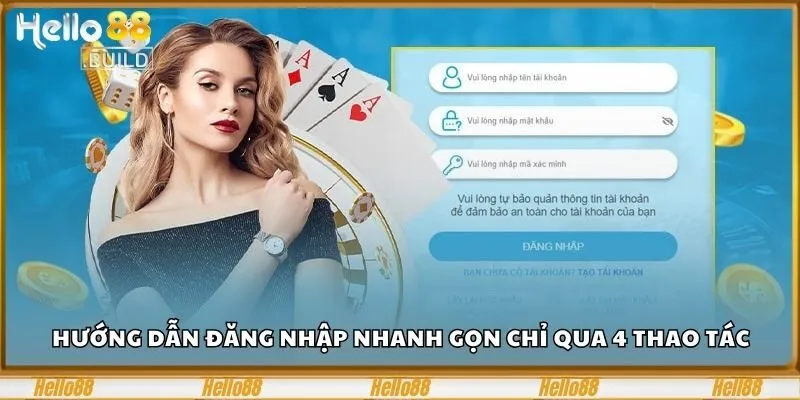 Đăng Nhập Tài Khoản Cực Dễ - Thao Tác Ai Cũng Làm Được 1 Hướng dẫn đăng nhập nhanh gọn chỉ qua 4 thao tác