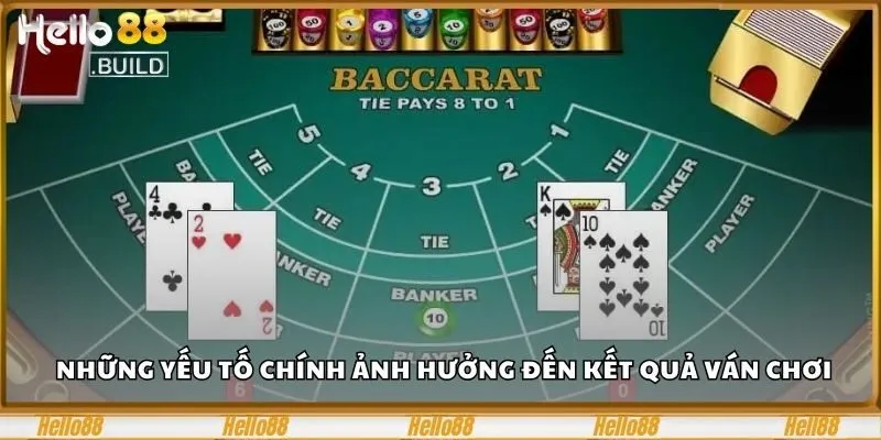 Cách Chơi Baccarat Luôn Thắng – Bí Kíp Tại Hello88 2 Những yếu tố chính ảnh hưởng đến kết quả ván chơi