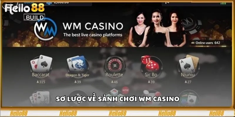 WM Casino Và Những Tựa Game Đặt Cược Hấp Dẫn Bậc Nhất 1 Sơ lược về sảnh chơi WM casino